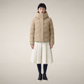 Women's Parka Arena in Stone Beige