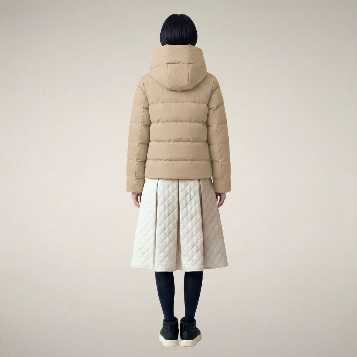 Women's Parka Arena in Stone Beige