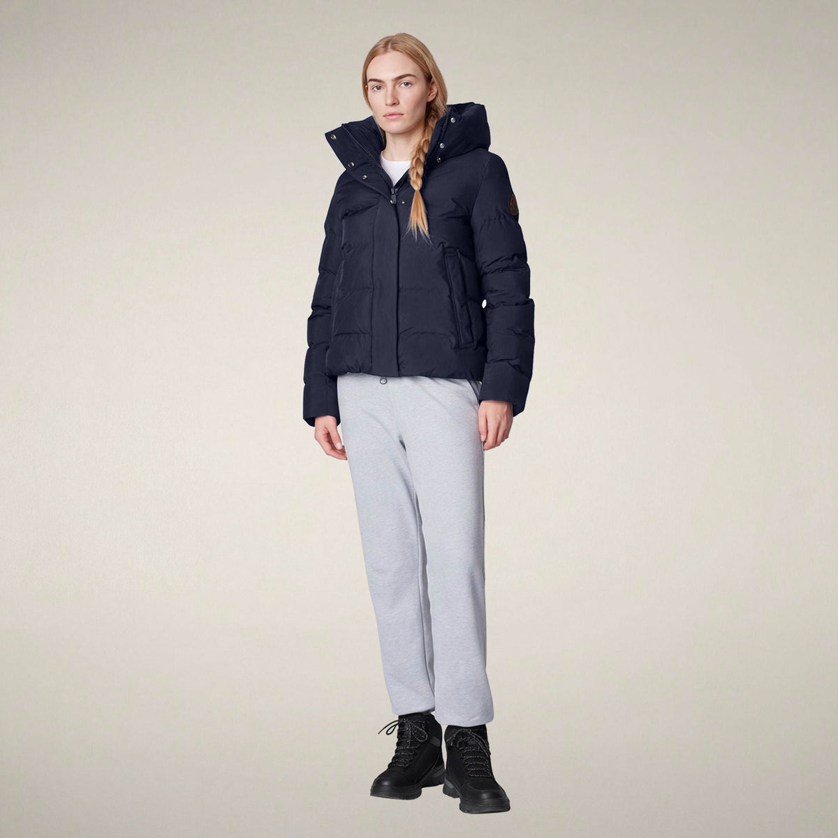 Women's Parka Arena in Blue Black