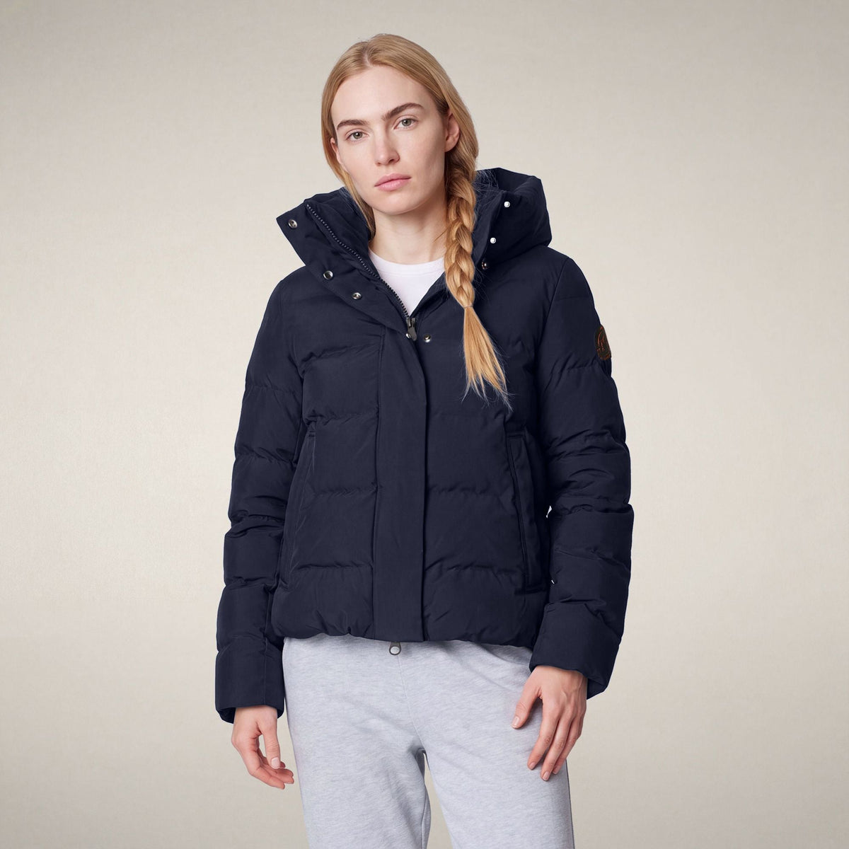 Women's Parka Arena in Blue Black