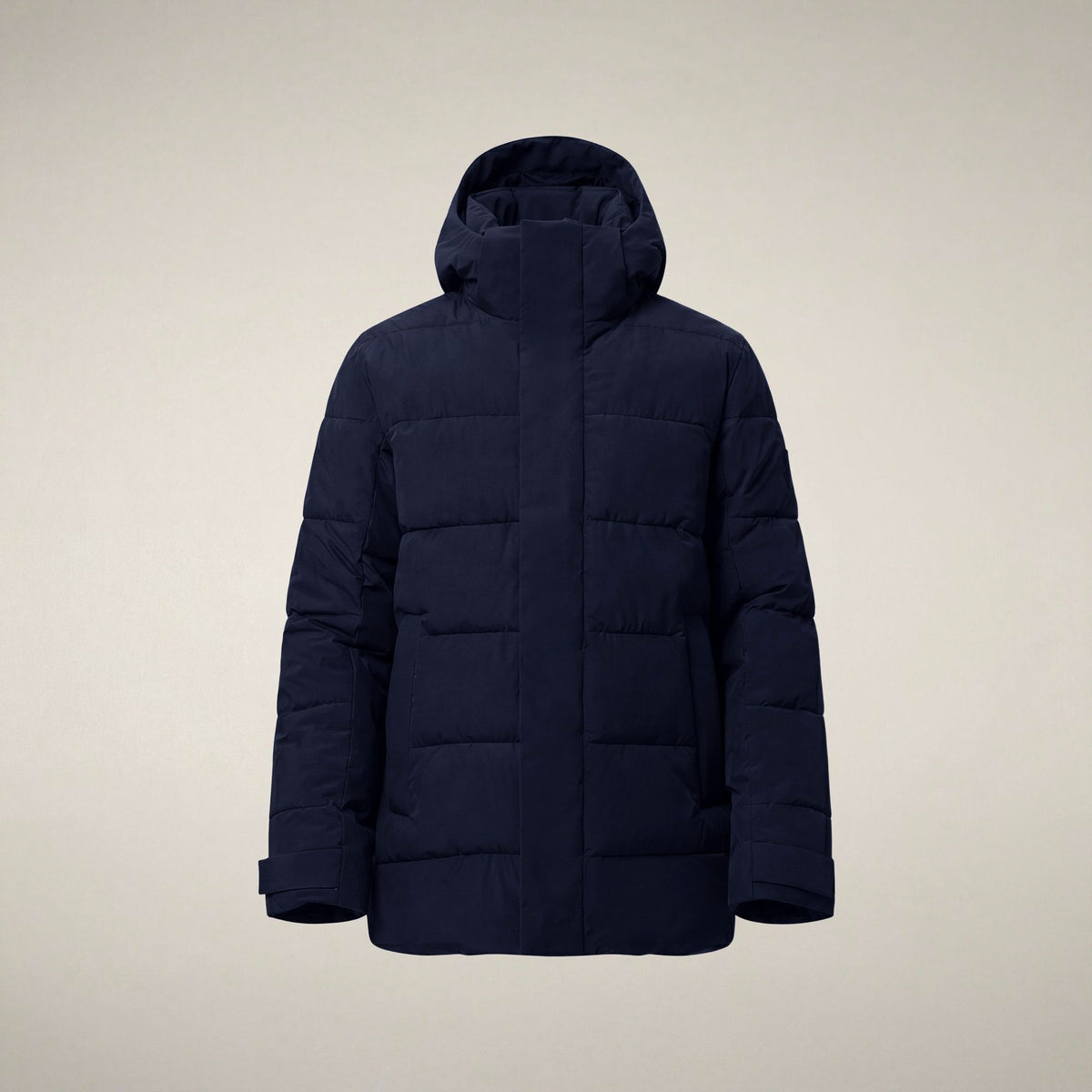 Men's Puffer Jacket Flavien in Blue Black
