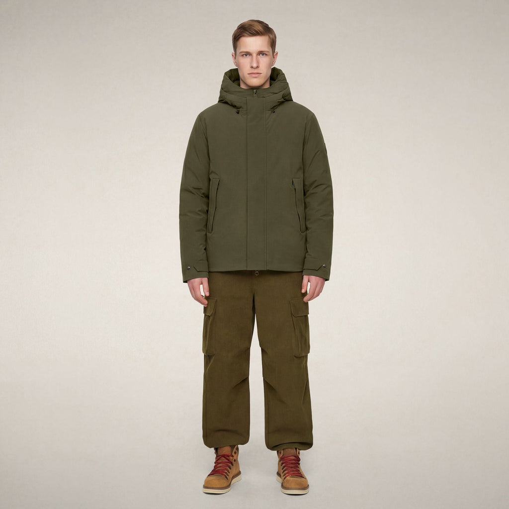 Men's Jacket Stewart in Snake Green