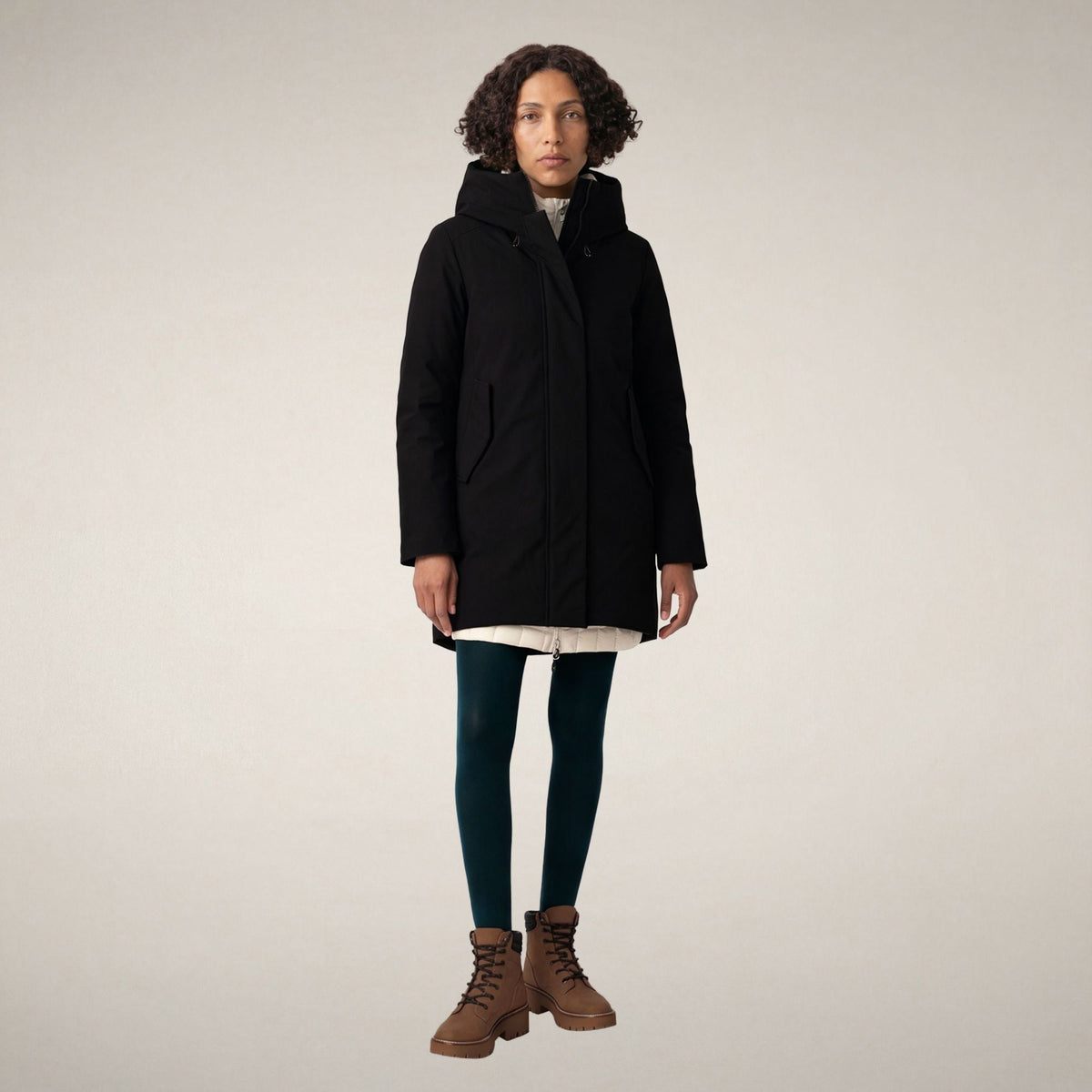 Women's Parka Nellie in Black