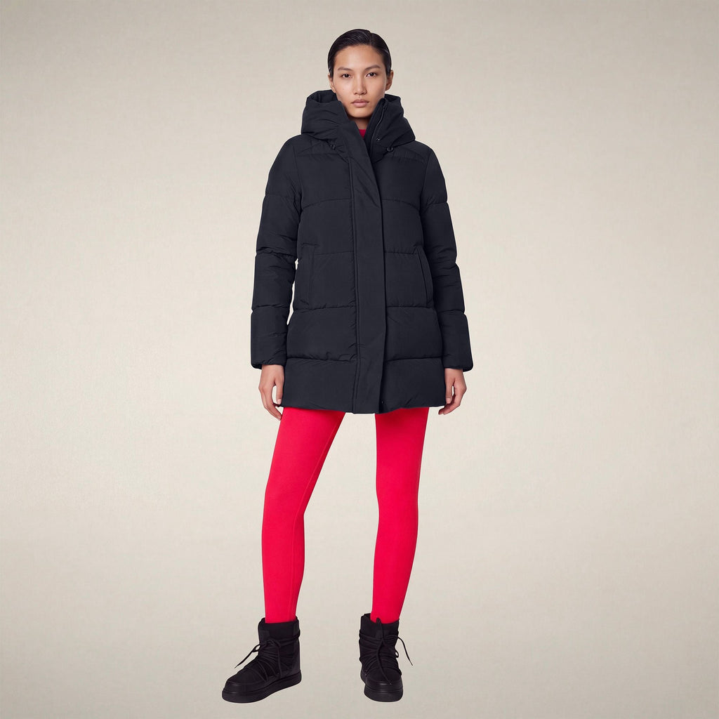 Women's Parka Bethany in Blue Black