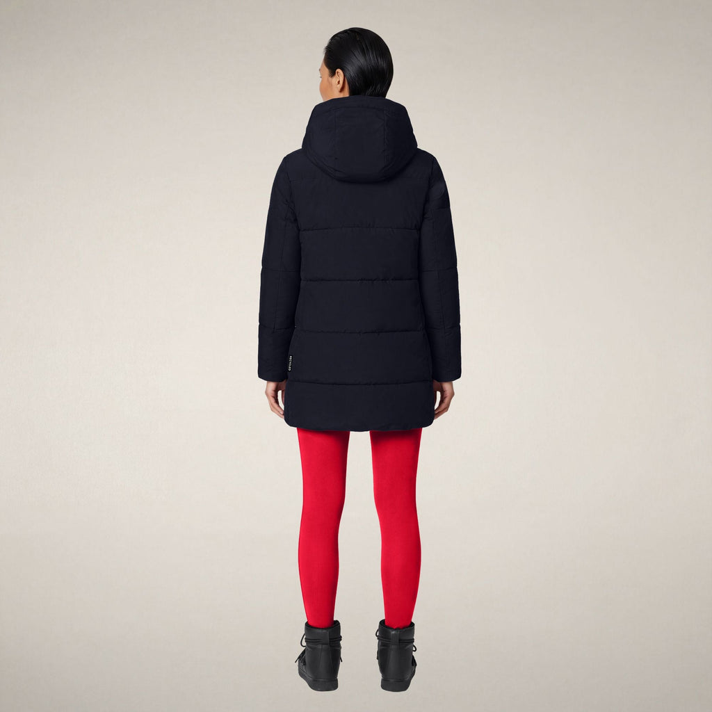 Women's Parka Bethany in Blue Black