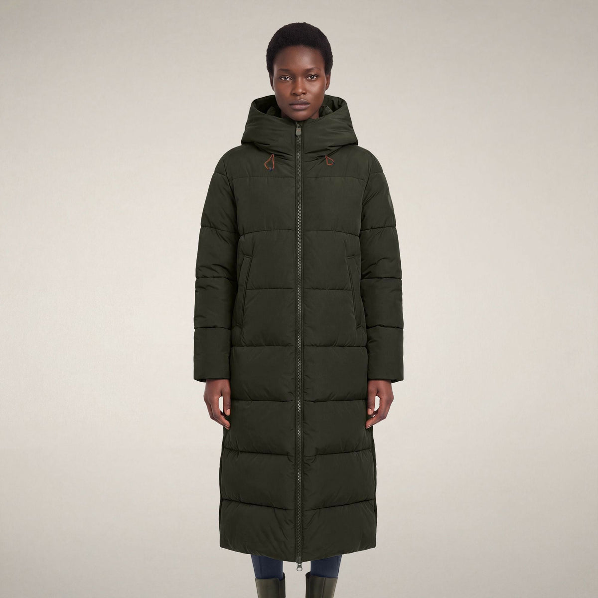 Women's Parka Zendaya in Land Green