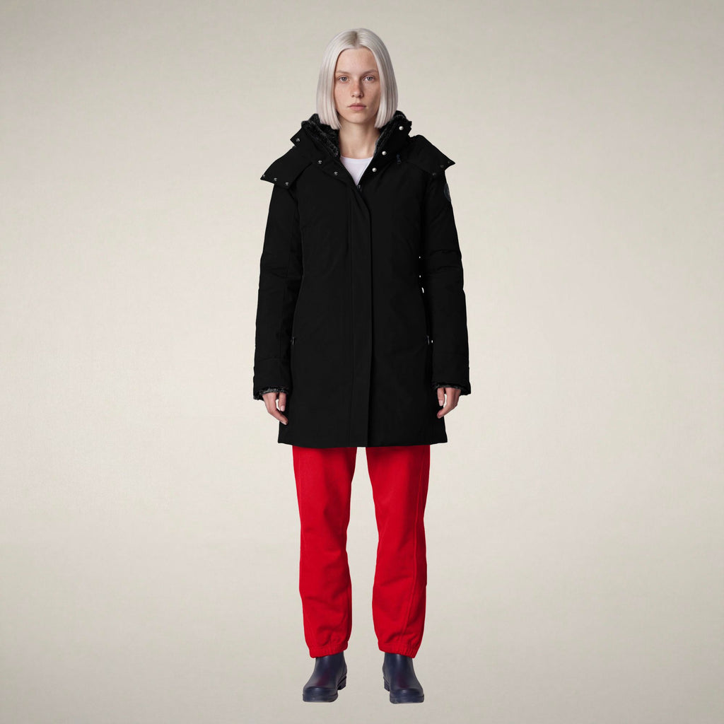Women's Parka Samantah in Black