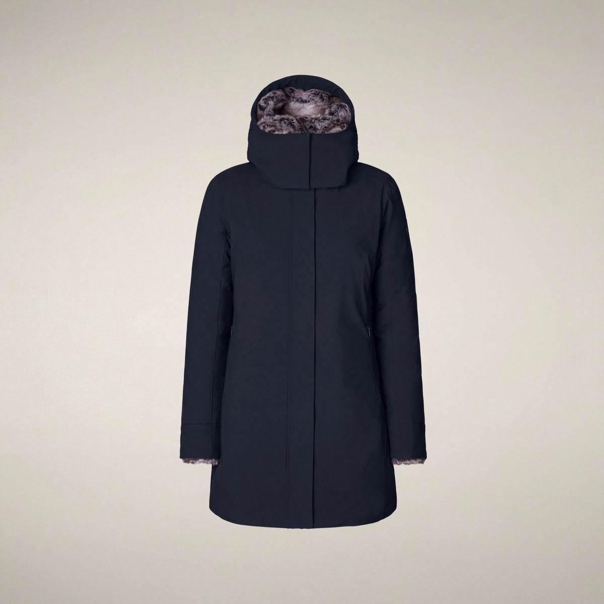 Women's Parka Samantah in Blue Black