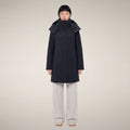 Women's Parka Lolita in Blue Black