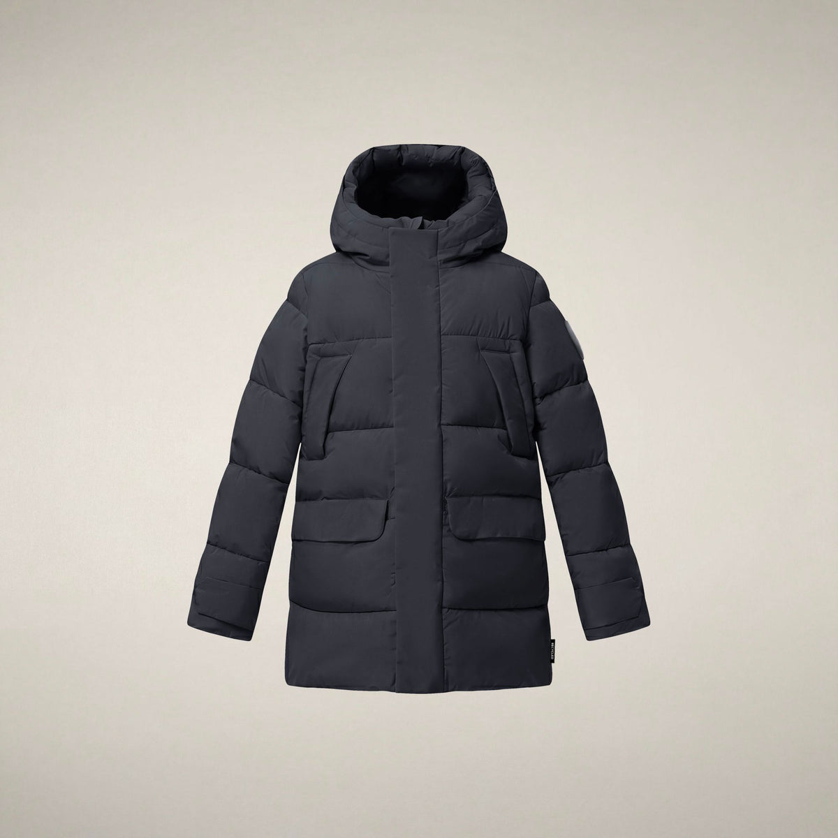 Boys' Parka Walter in Blue Black