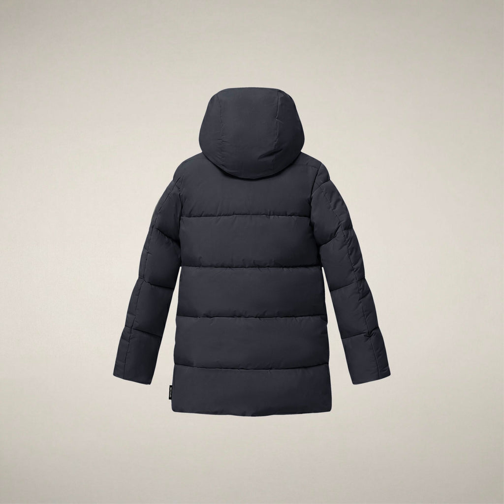 Boys' Parka Walter in Blue Black