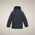 Boys' Parka Mal in Blue Black