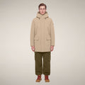 Men's Parka Wilson in Stone Beige