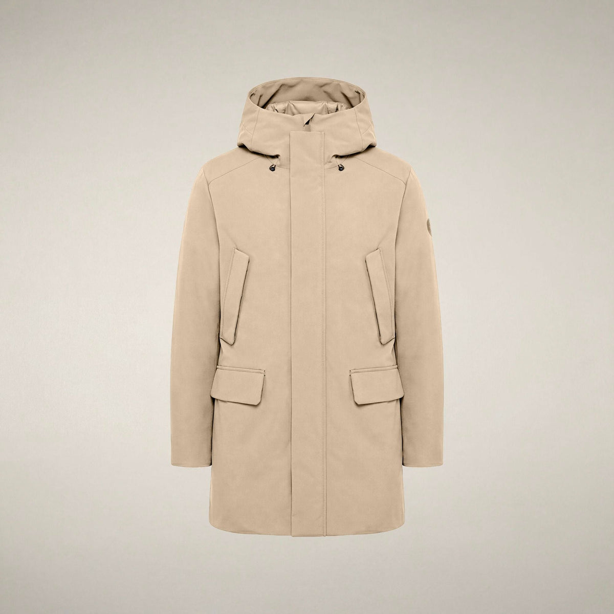 Men's Parka Wilson in Stone Beige