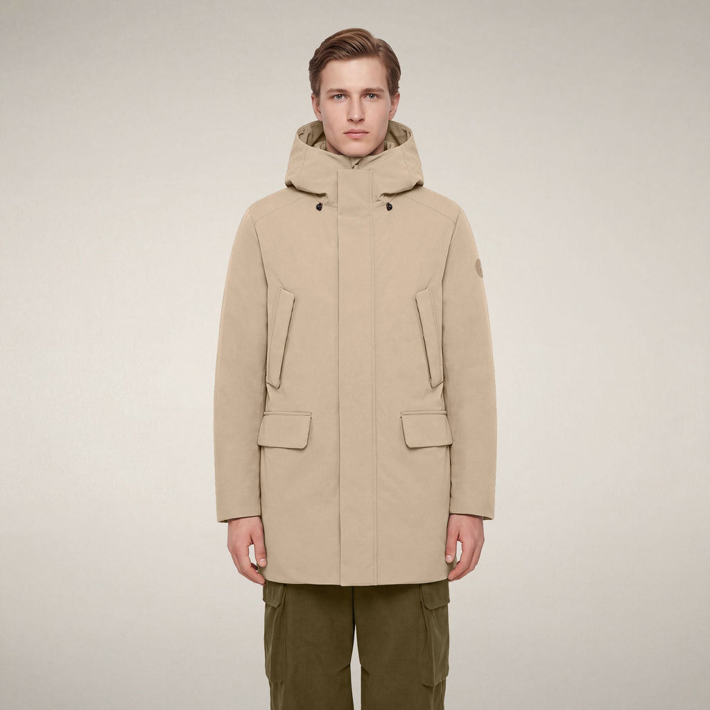 Men's Parka Wilson in Stone Beige