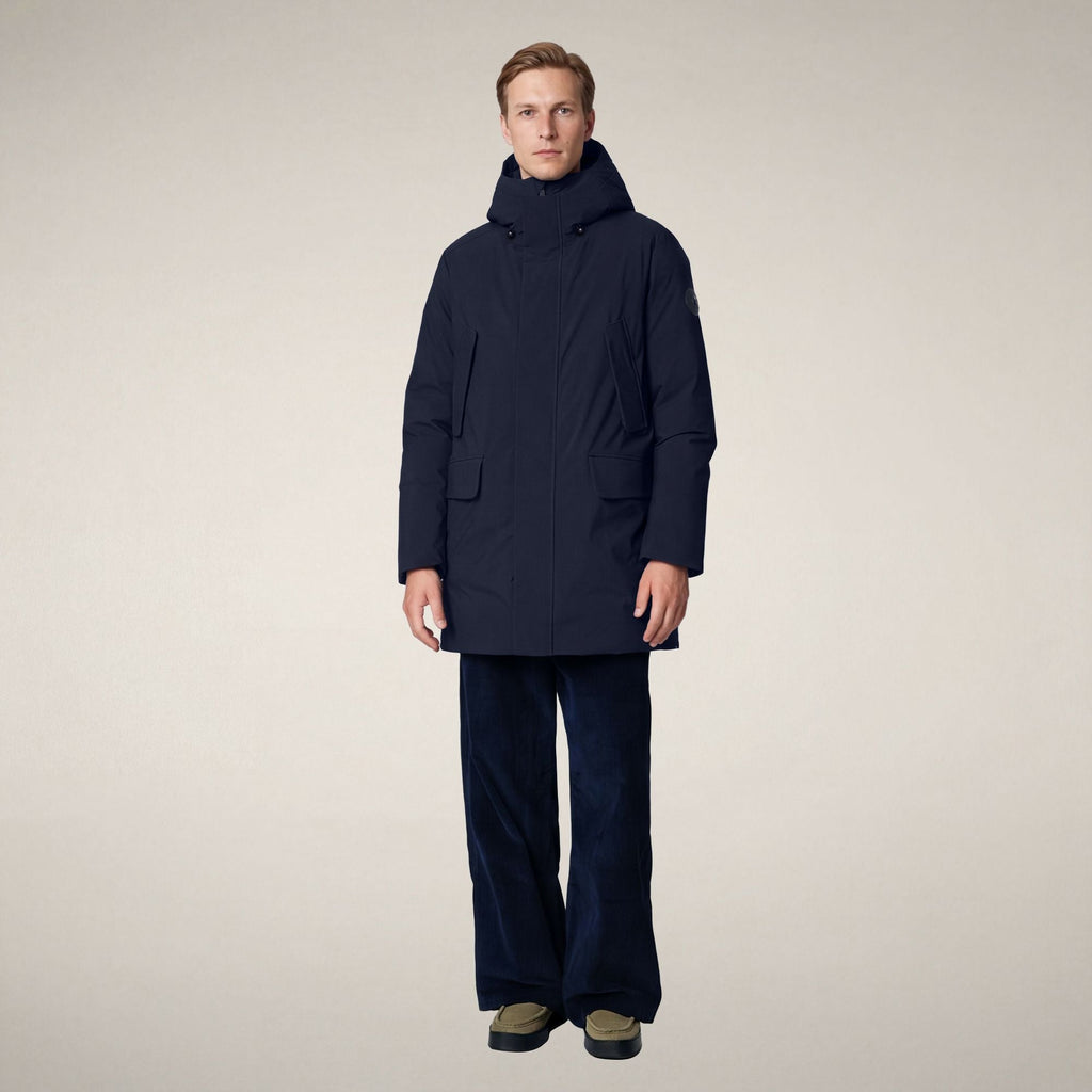 Men's Parka Wilson in Navy Blue