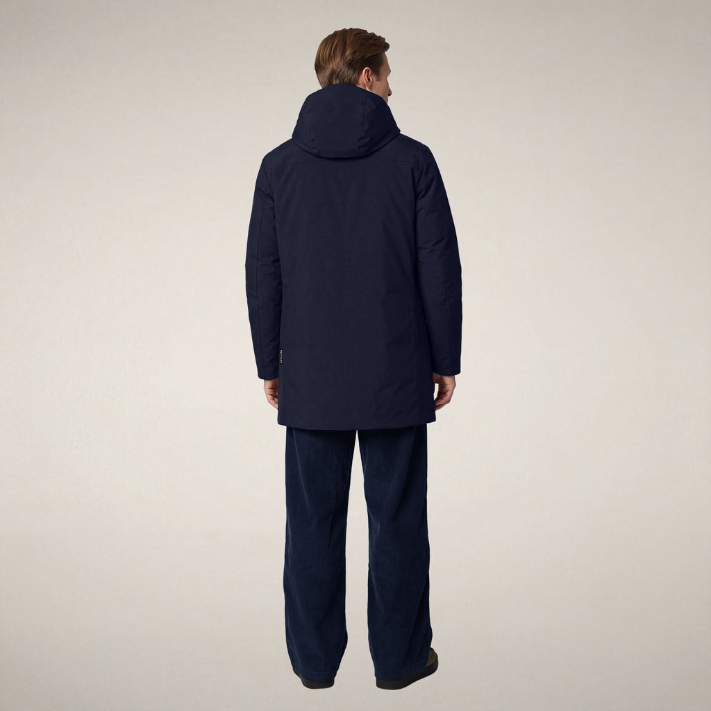 Men's Parka Wilson in Navy Blue