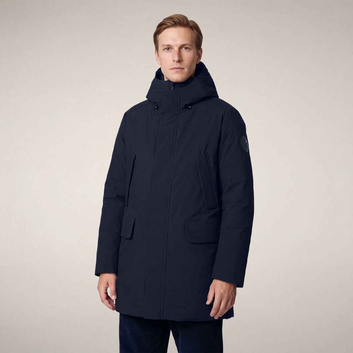 Men's Parka Wilson in Navy Blue
