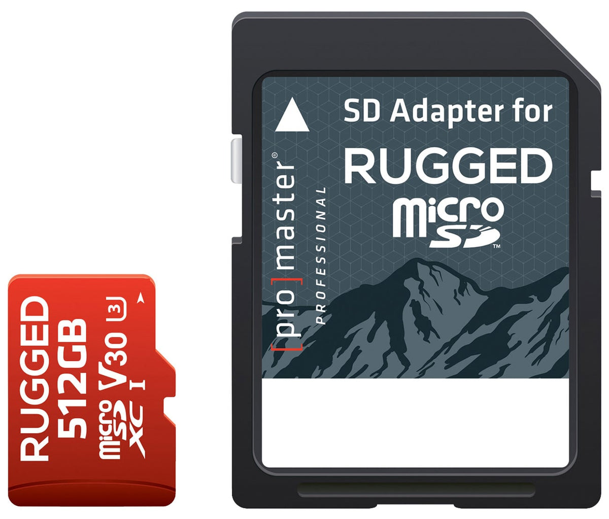 ProMaster Professional 512GB microSDXC Rugged Memory Card - 65625 - image 1