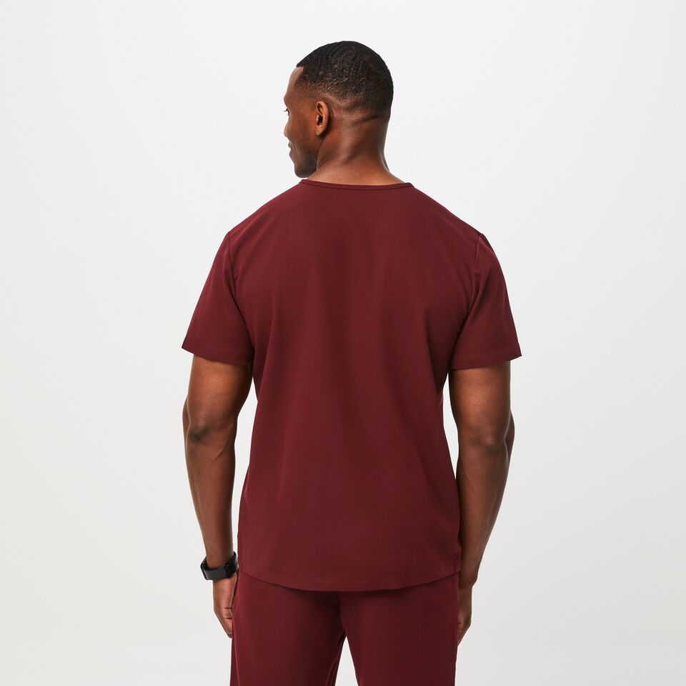 Leon Scrub Top™ - Burgundy