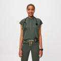 Rafaela Oversized Scrub Top™ - Moss
