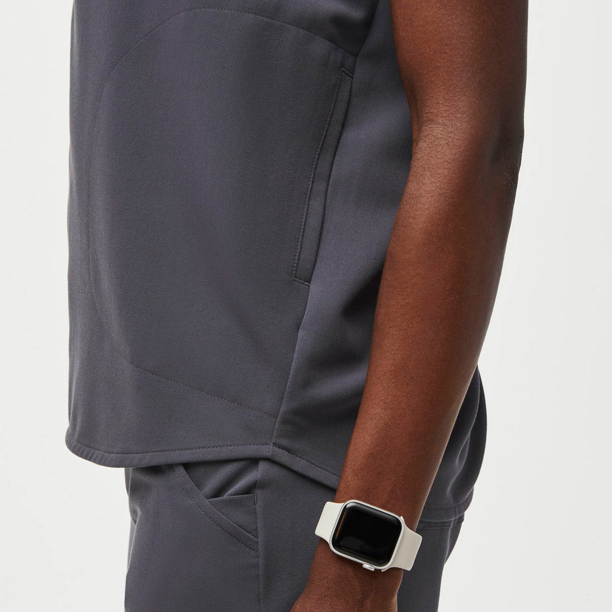 Rafaela Oversized Scrub Top™ - Charcoal