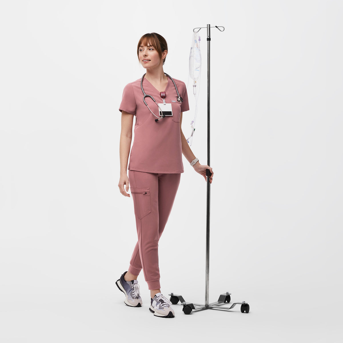Catarina Scrub Top™ - Mauve