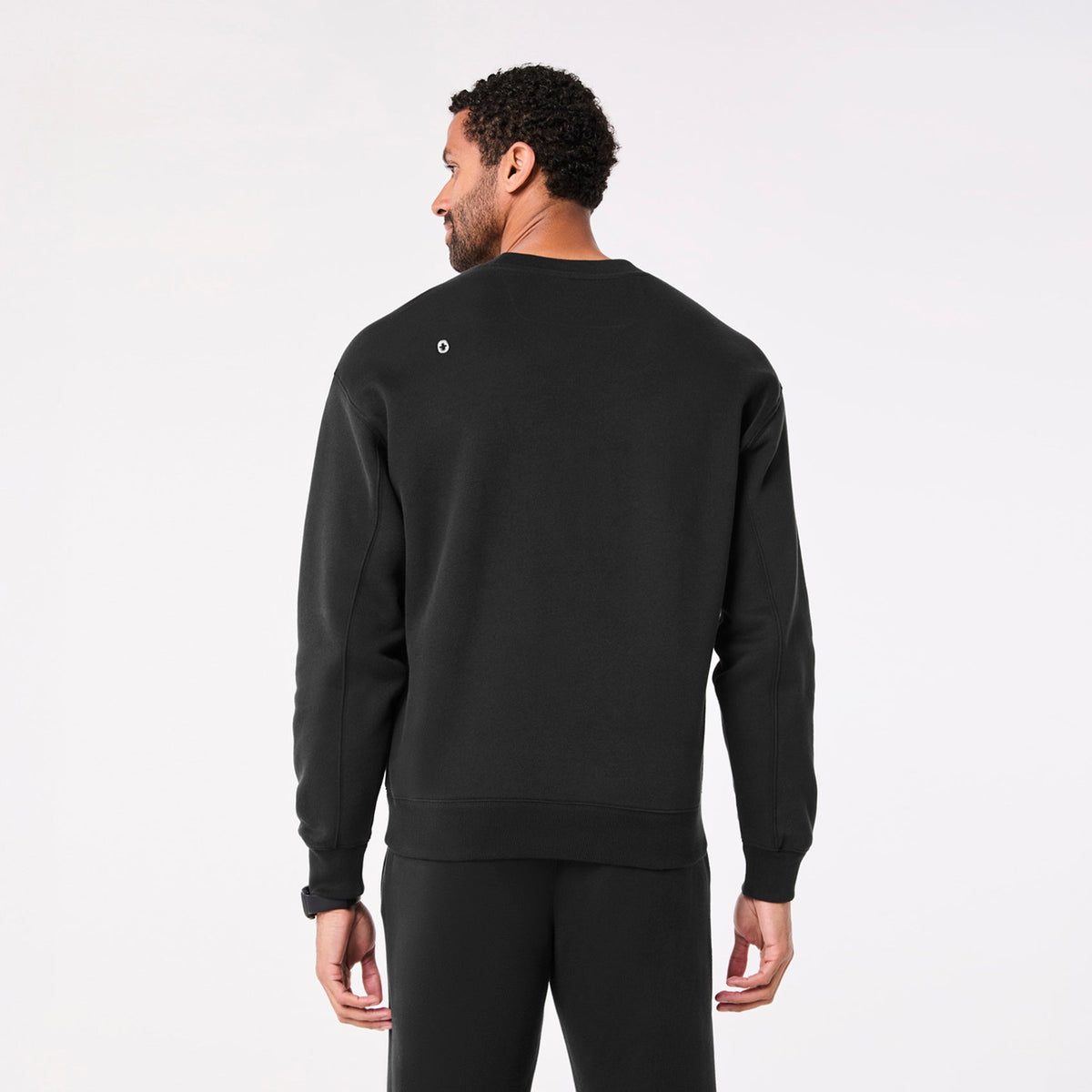 Off-Shift FIGS Logo Crewneck Sweatshirt™ - Black