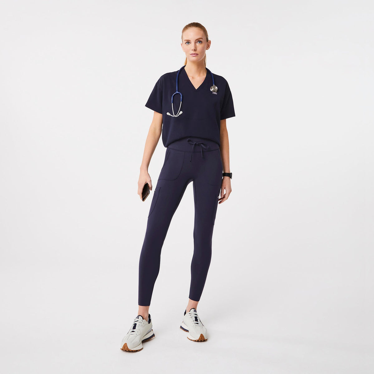 Seville High-Rise ScrubLegging™ - Navy