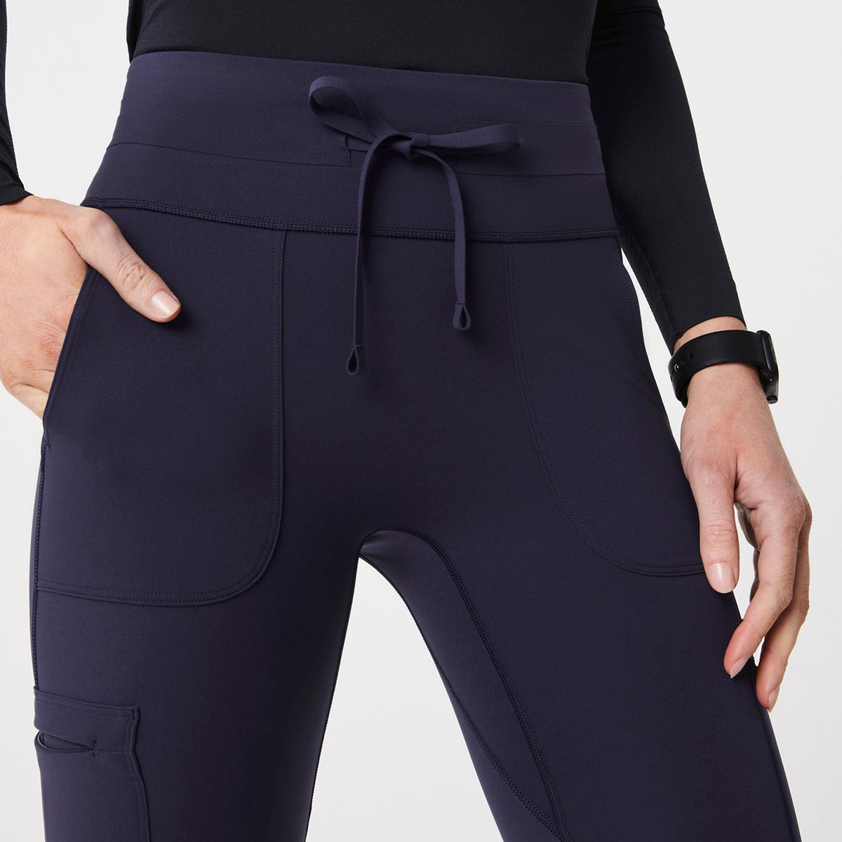 Seville High-Rise ScrubLegging™ - Navy