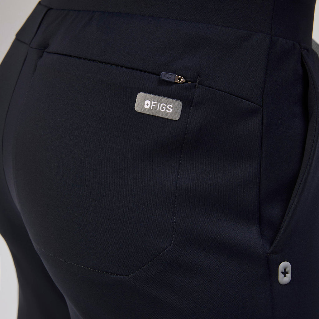 Tena Slim Tapered Scrub Pant - Navy