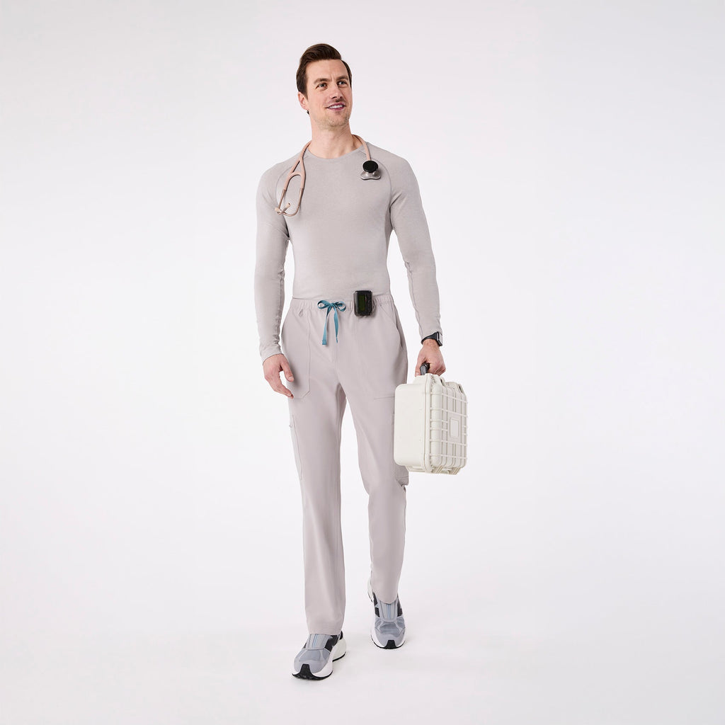 Makato Seamless Long-Sleeve Underscrub - Slate