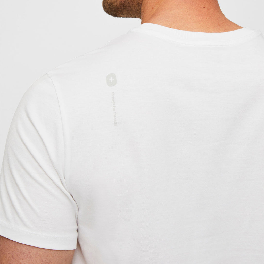 Nursing Assistant Short-Sleeve Underscrub - White
