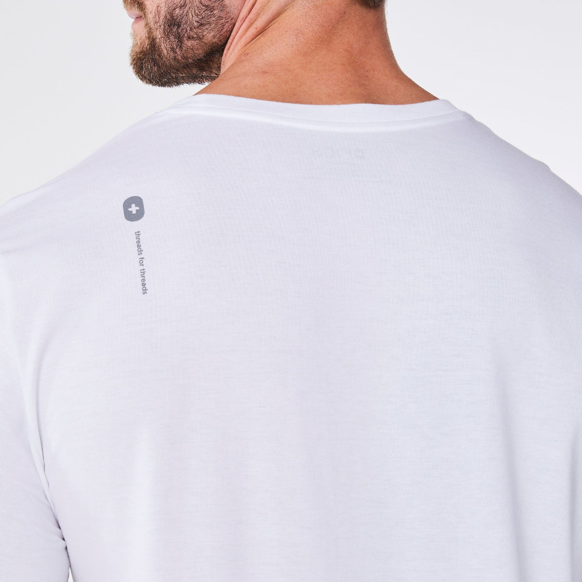 Nurse Practitioner Short-Sleeve Underscrub - White