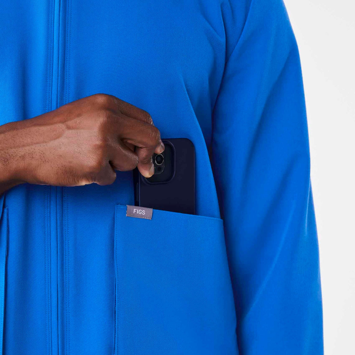 Denver Scrub Jacket - Royal Blue