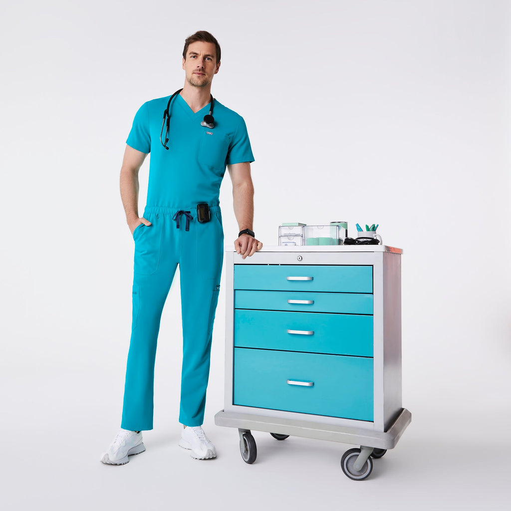 Cairo Straight-Leg Scrub Pant™ - Teal