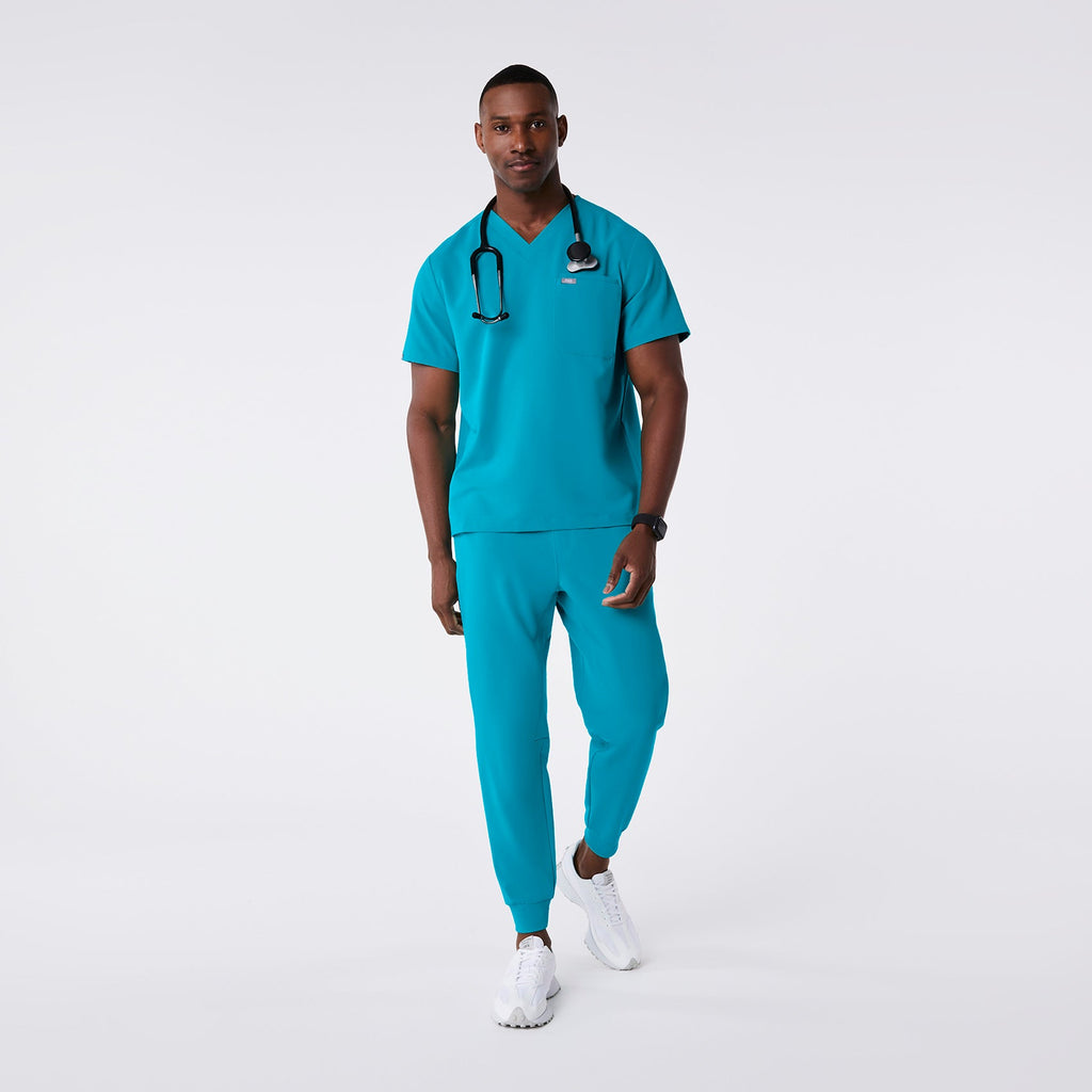 Leon Scrub Top™ - Teal