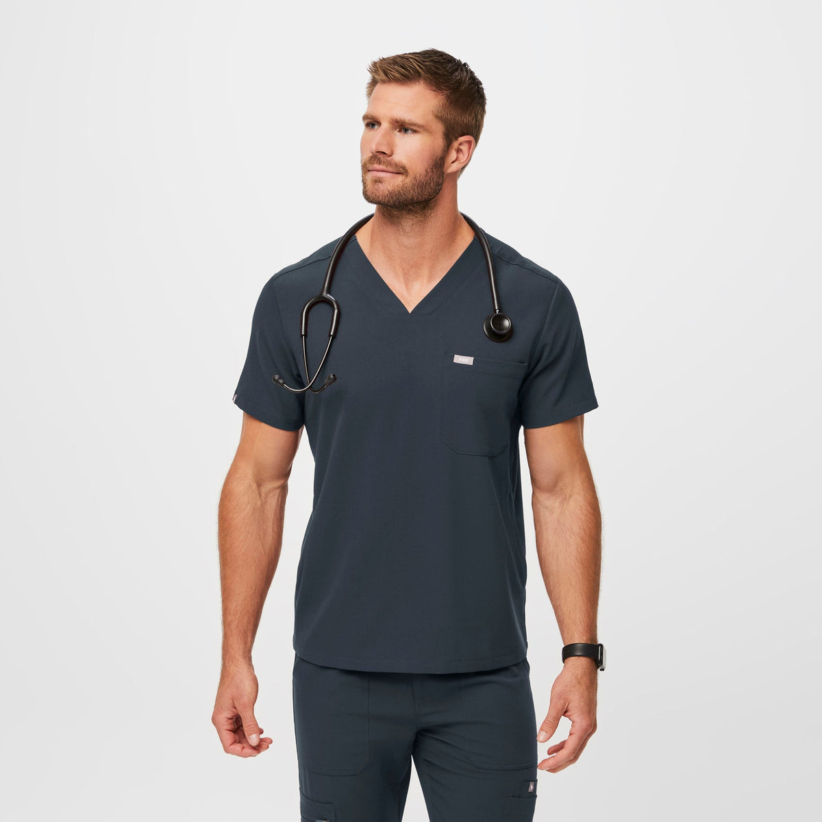 Chisec Scrub Top™ - Dark Harbor