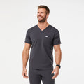 Leon Scrub Top™ - Charcoal