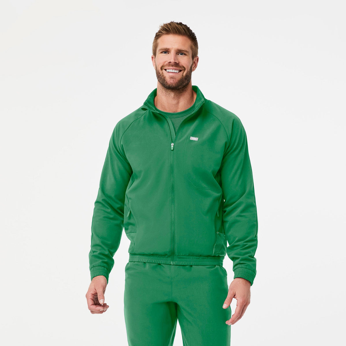 Cobaki Scrub Jacket - Indocyanine Green