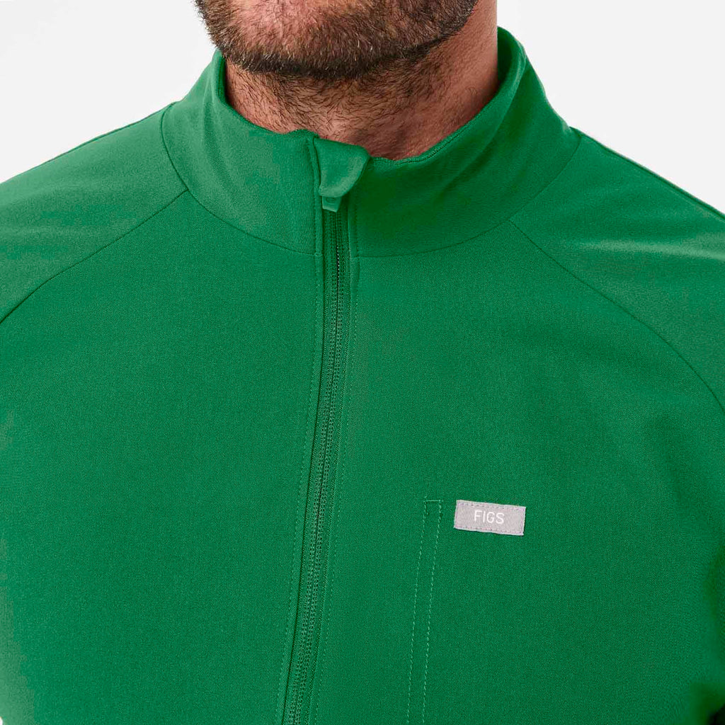 Cobaki Scrub Jacket - Indocyanine Green