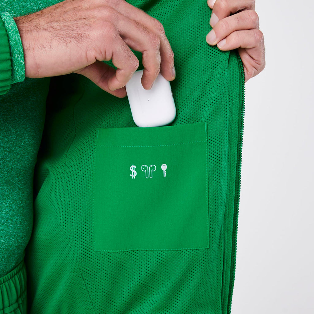 Cobaki Scrub Jacket - Evergreen