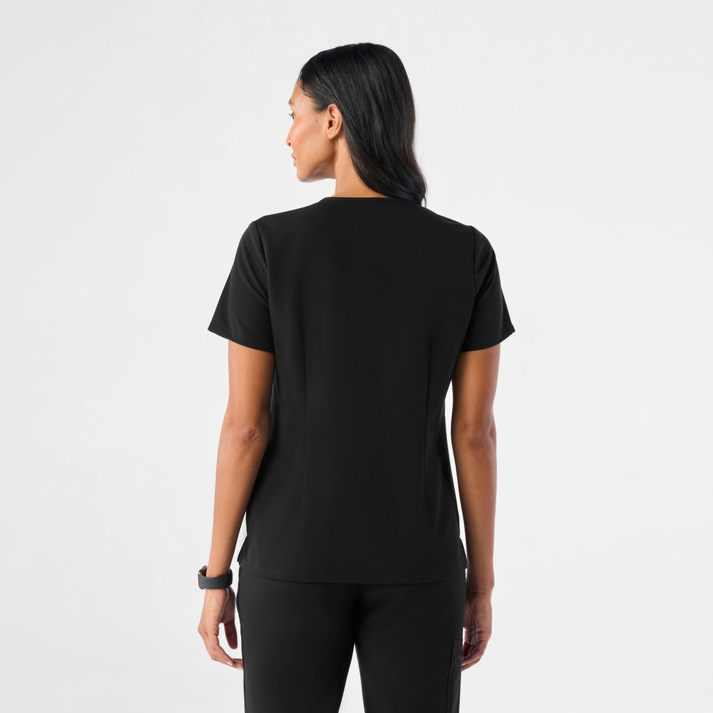 Catarina Scrub Top™ - Black