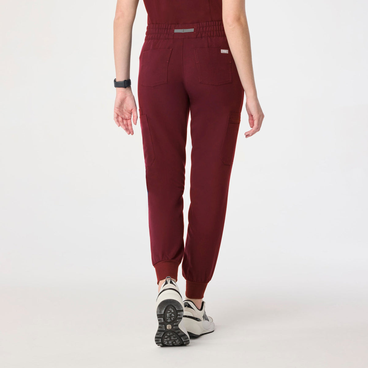 Uman Jogger Scrub Pant - Burgundy