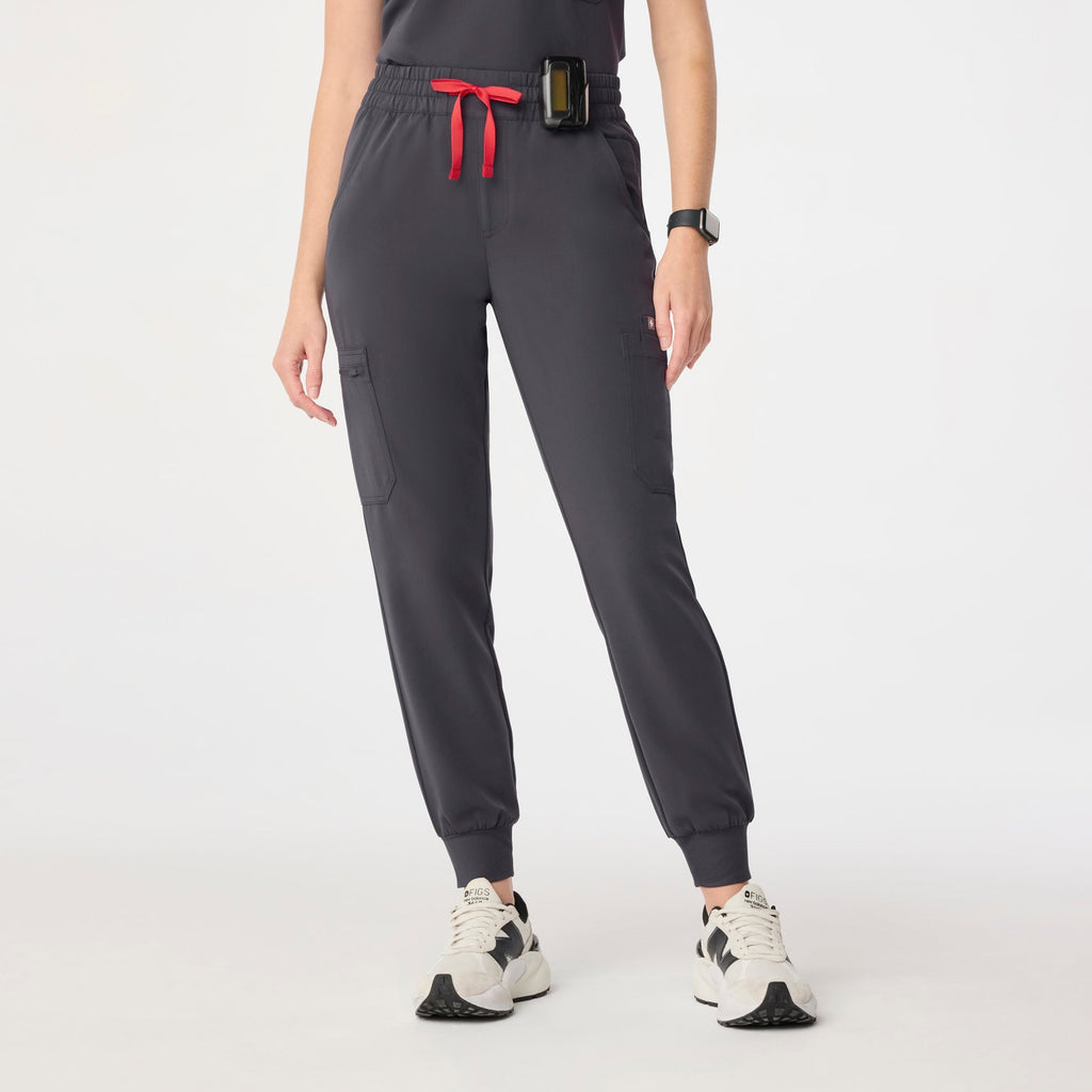 Uman High-Rise Jogger Scrub Pant - Charcoal