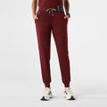 Zamora Jogger Scrub Pant™ - Burgundy