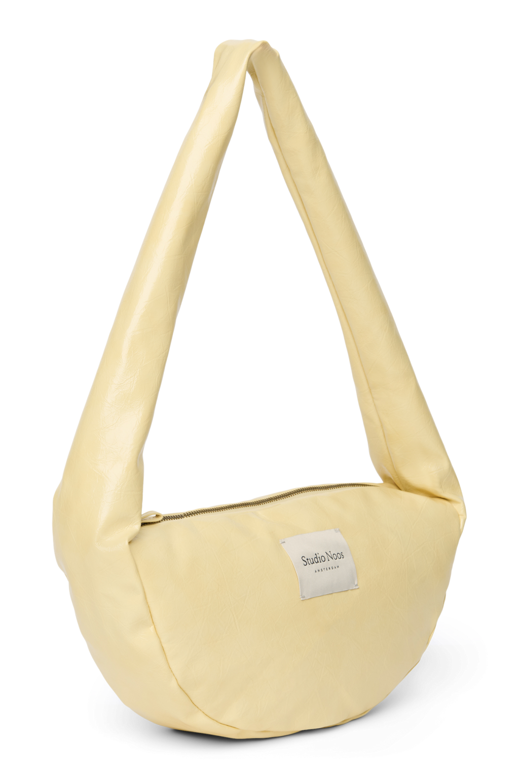 Vegan Leren Mini Crossbody Tas | Botergeel