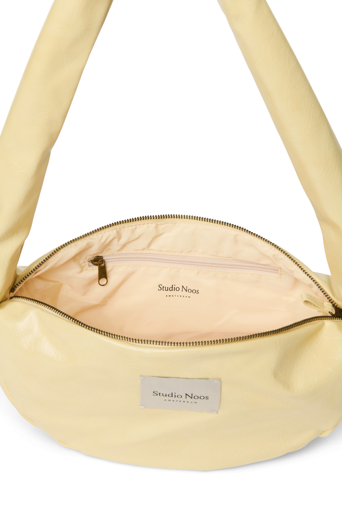 Vegan Leren Mini Crossbody Tas | Botergeel
