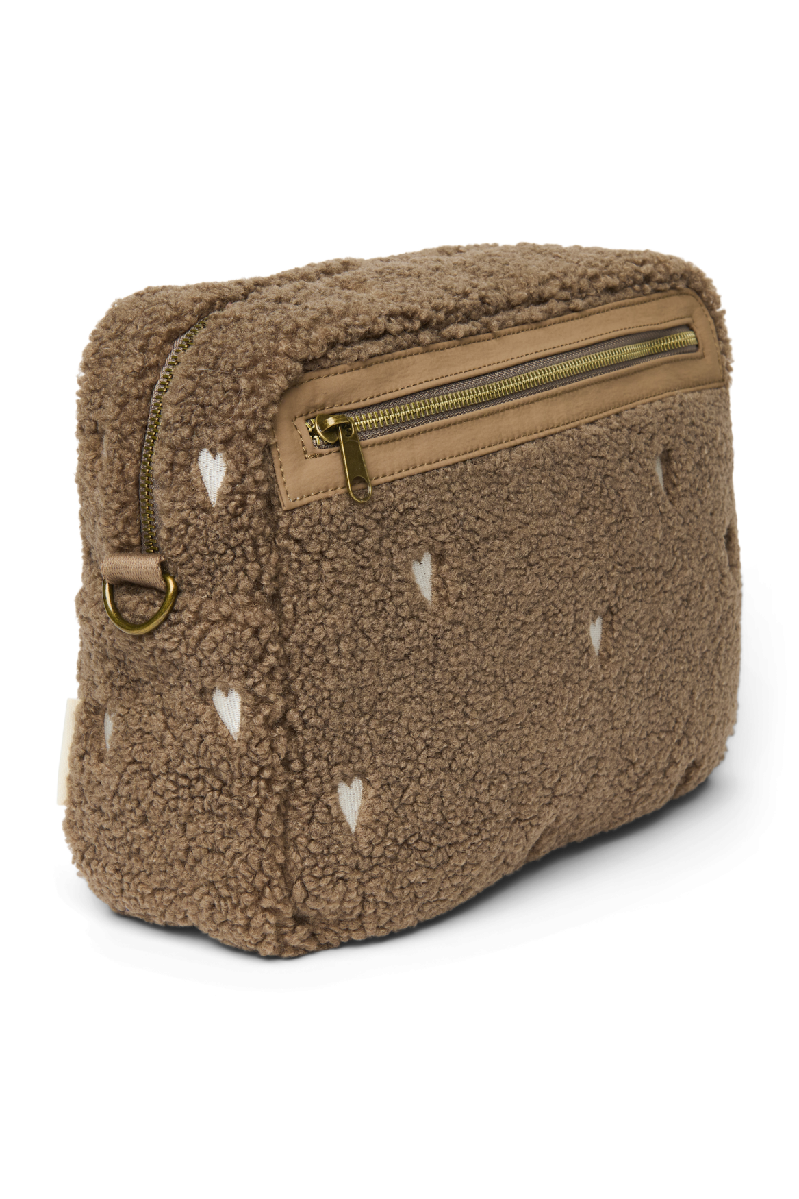 Teddy-Kinderwagen-Organizer | Braune Herzen