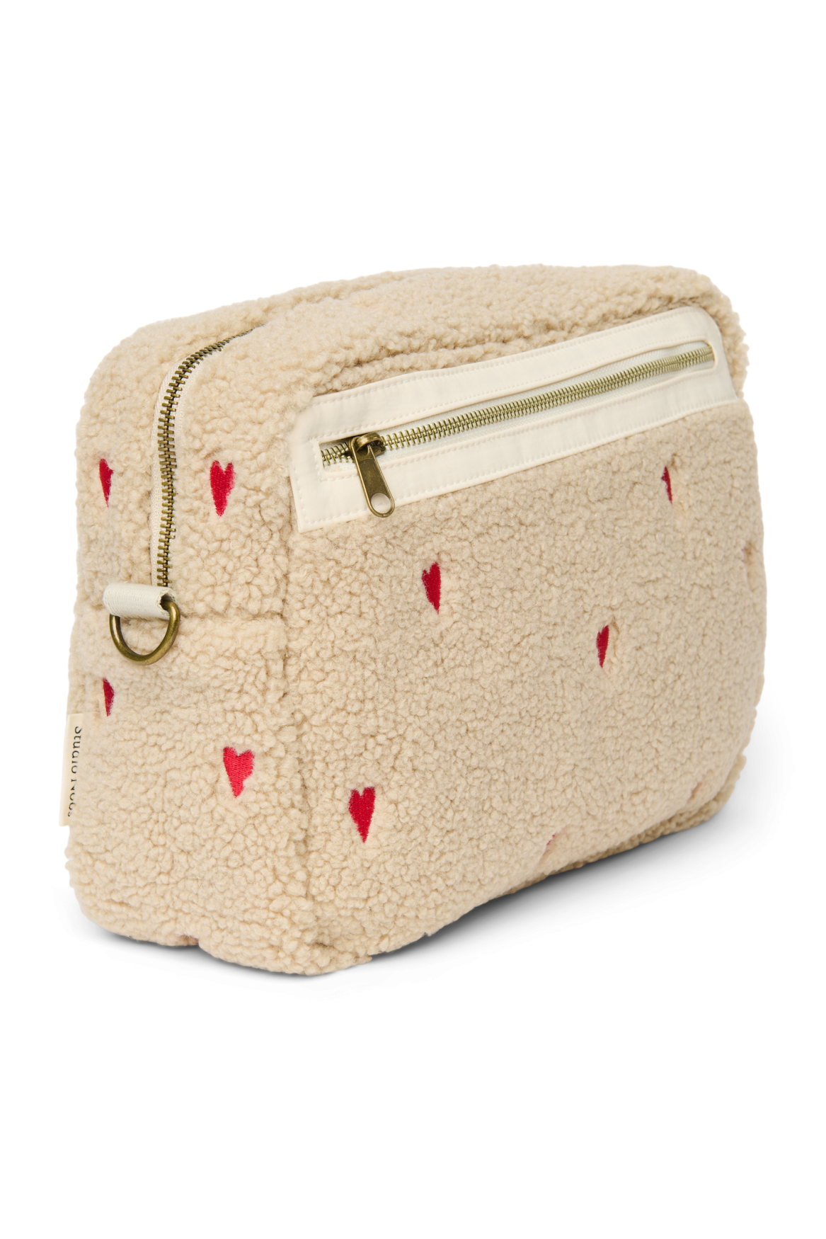 Teddy Kinderwagen-organizer | Ecru Hartjes
